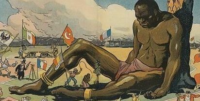 A áfrica foi repartida entre as potências europeisa.