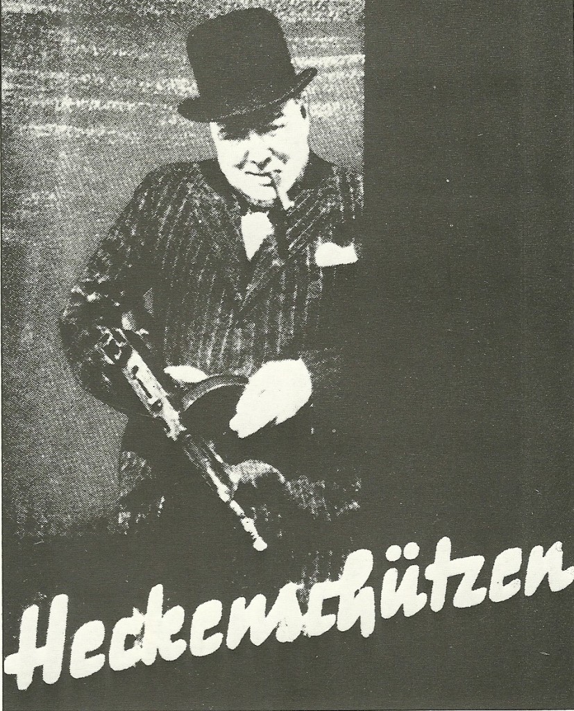 “Franco-atirador”, cartaz alemão de 1941