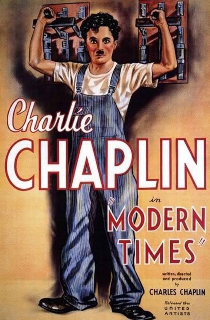 "Tempos modernos", de Charles Chaplin, ainda tão atual
