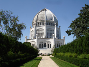 Templo Baha'í em Willmette, Illinois, EUA.