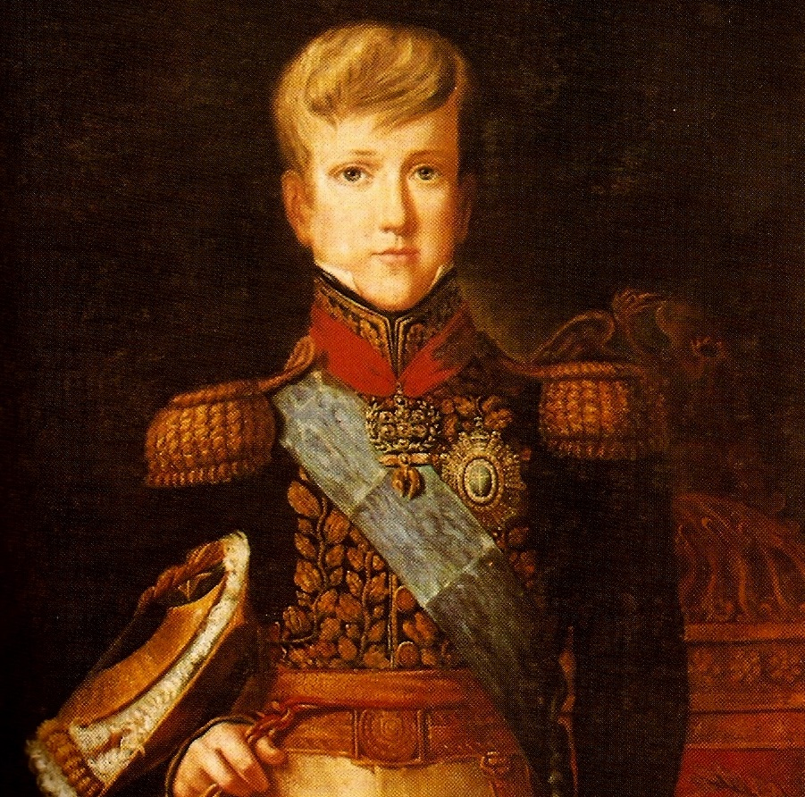 D. Pedro II aos doze anos
