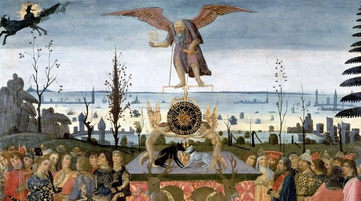 O triunfo do tempo, Jacopo di Sellaio.