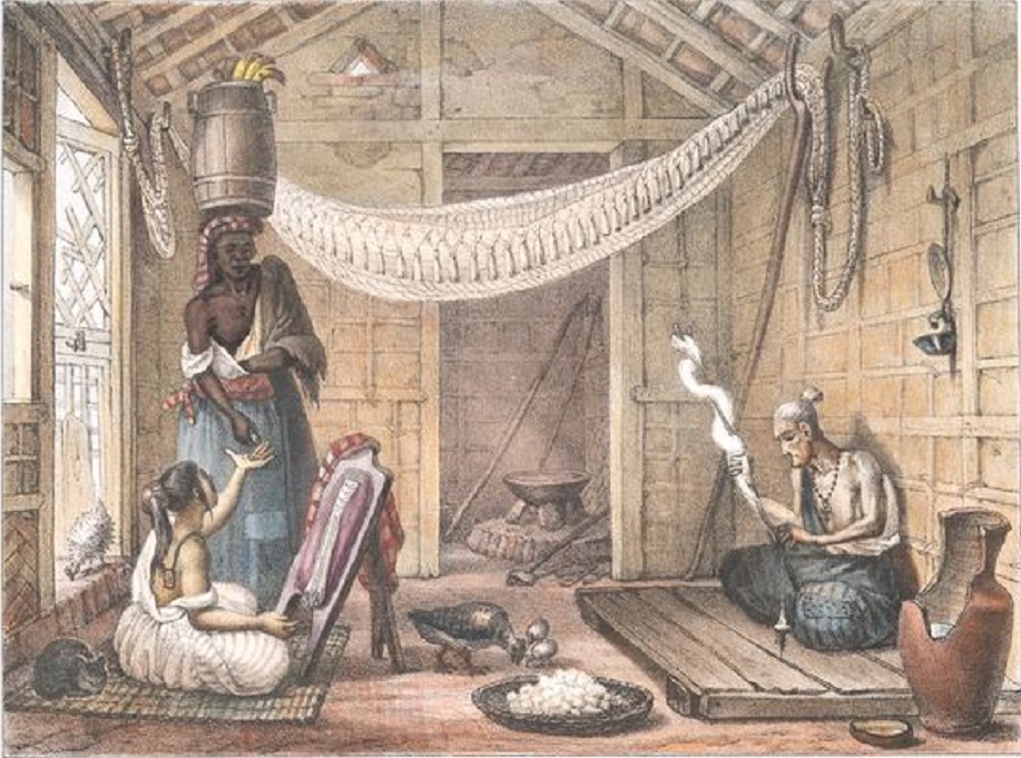 Família pobre, Debret, 1827