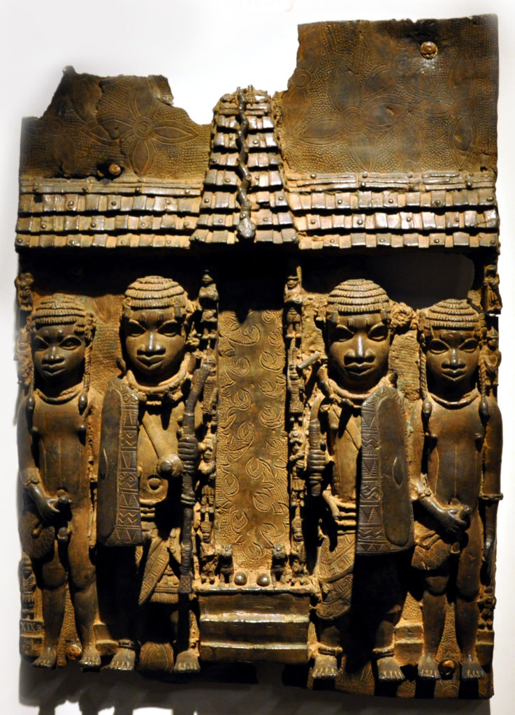 Palácio do obá, bronze de Benin