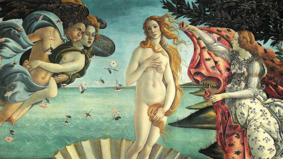 Nascimento de Venus, obra de Sandro Botticelli