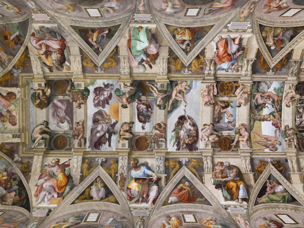 Teto da Capela Sistina, Vaticano