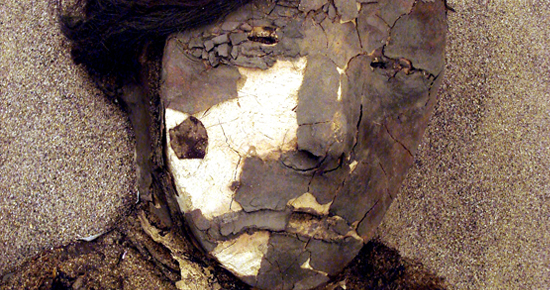 Múmia de mulher Chinchorro.