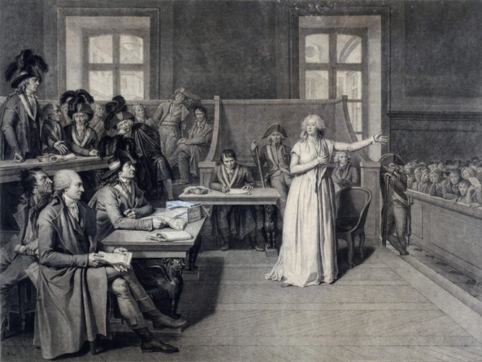Execução de Maria Antonieta na guilhotina