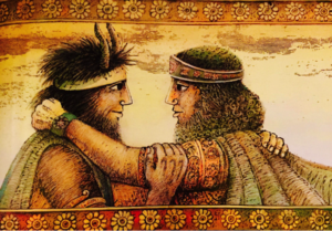Amizade de Gilgamesh e Enkidu 