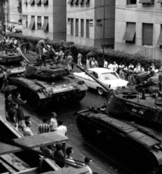 Tanques no Rio de Janeiro