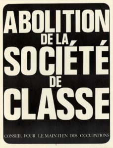 cartaz francês, maio de1968