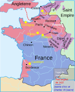 Inglaterra e França em 1420