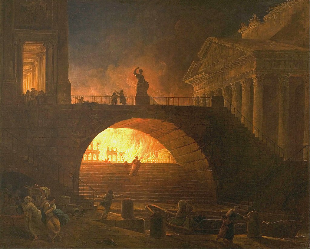 O incêndio de Roma