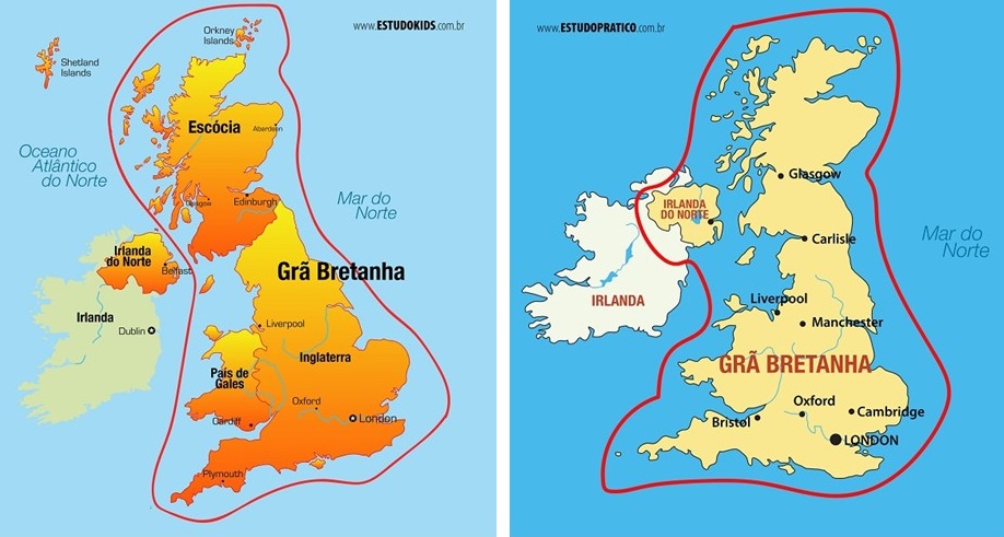 Qual a diferença entre Inglaterra, Grã-Bretanha e Reino Unido