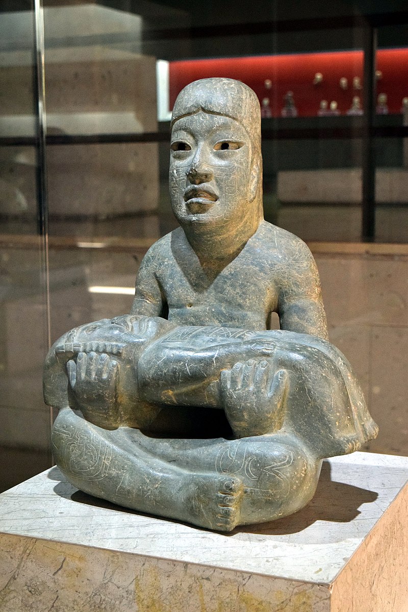 A escultura pré-colombiana confundida com uma imagem santa
