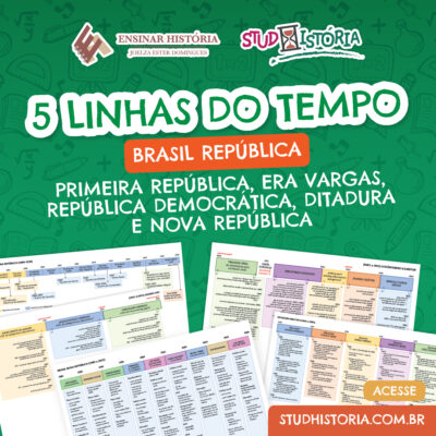 5 LINHAS DE TEMPO DO BRASIL REPÚBLICA: de 1889 a 2025