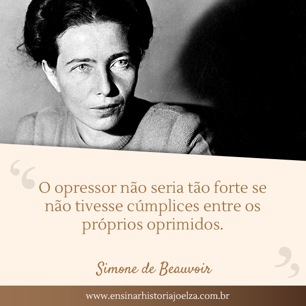 Frase Simone de Beauvoir