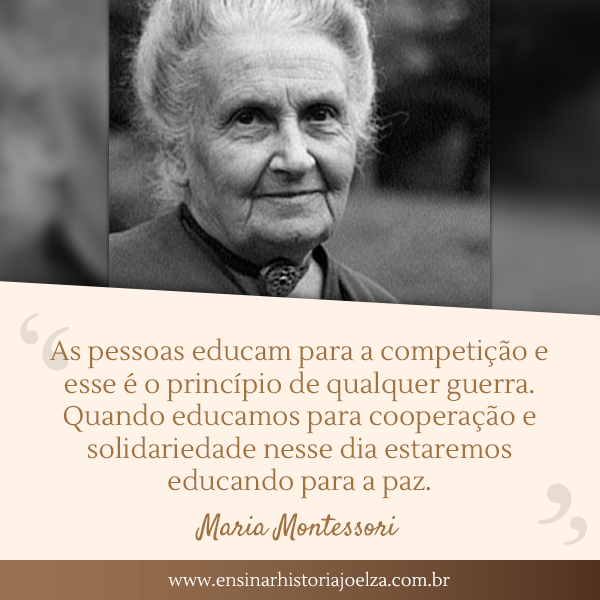 Frase Maria Montessori