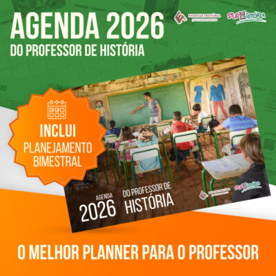 AGENDA 2026 DO PROFESSOR DE HISTÓRIA