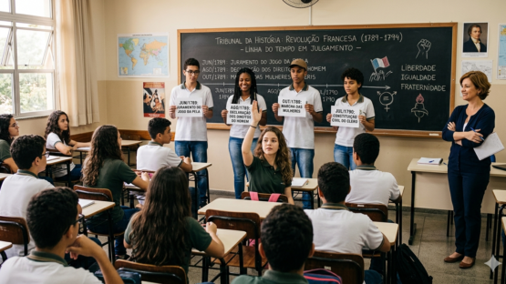 Linha do Tempo Humana: metodologia ativa para o engajamento dos alunos