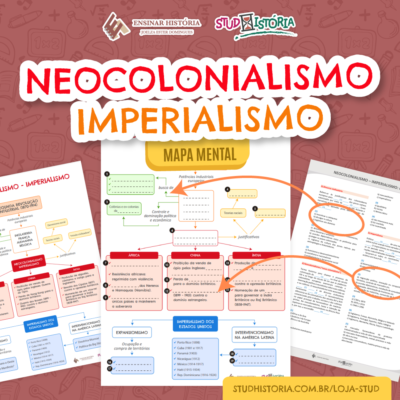 Neocolonialismo e Imperialismo: mapa mental