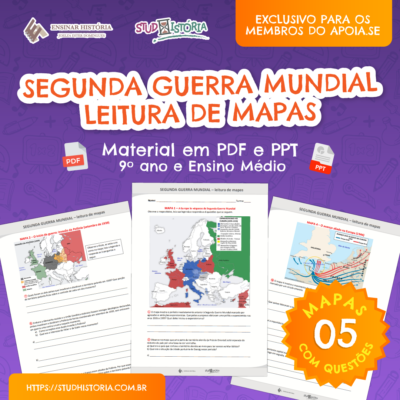 SEGUNDA GUERRA MUNDIAL – LEITURA DE MAPAS