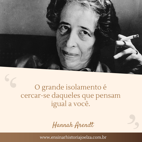 Frase Hannah Arendt